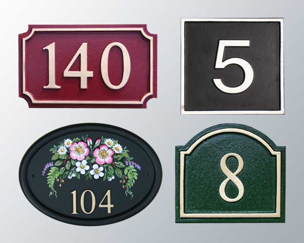 House Number SIgns