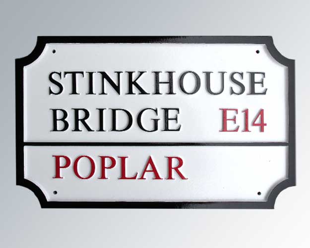 London Street Sign - Poplar